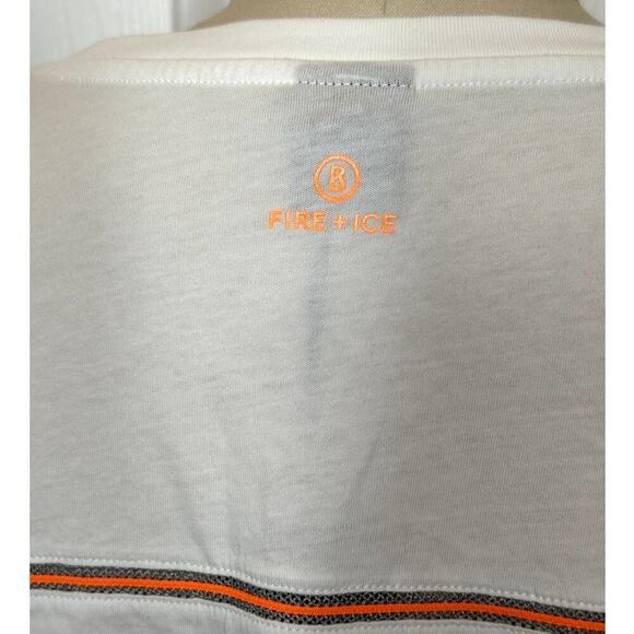 Bogner Fire + Ice Debra White Short Sleeve Graphic T-Shirt Women's Size L NWT - Picture 4 of 7